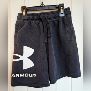 Boys Under Armour shorts, Size YXS, Black